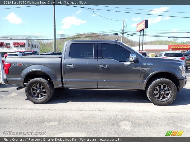 Magnetic / Black 2019 Ford F150 Platinum SuperCrew 4x4