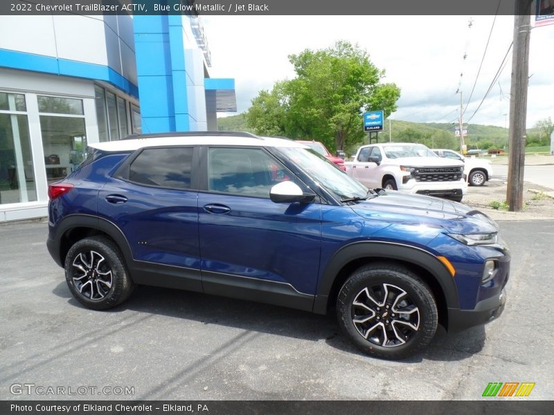 Blue Glow Metallic / Jet Black 2022 Chevrolet TrailBlazer ACTIV