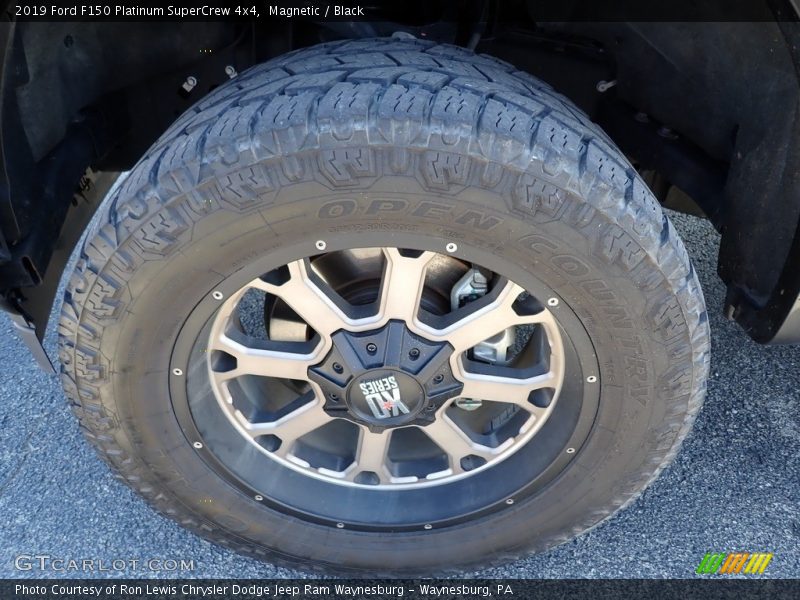 Custom Wheels of 2019 F150 Platinum SuperCrew 4x4