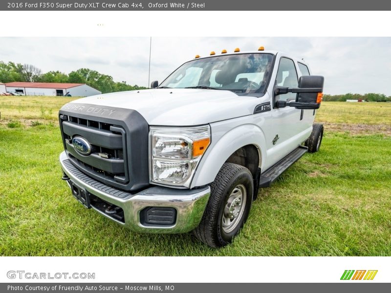 Oxford White / Steel 2016 Ford F350 Super Duty XLT Crew Cab 4x4