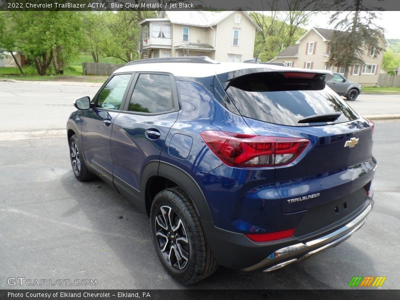 Blue Glow Metallic / Jet Black 2022 Chevrolet TrailBlazer ACTIV