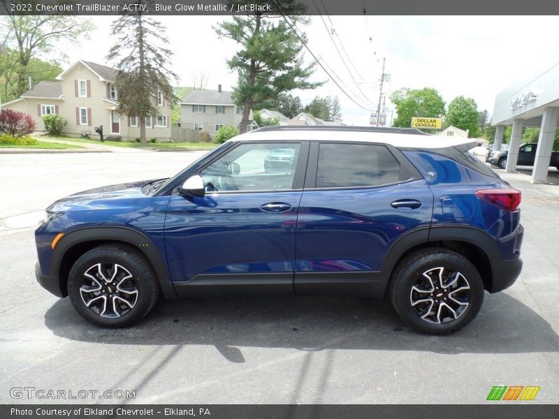 Blue Glow Metallic / Jet Black 2022 Chevrolet TrailBlazer ACTIV