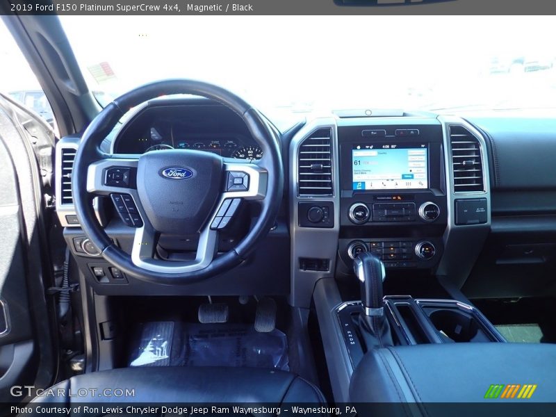 Magnetic / Black 2019 Ford F150 Platinum SuperCrew 4x4
