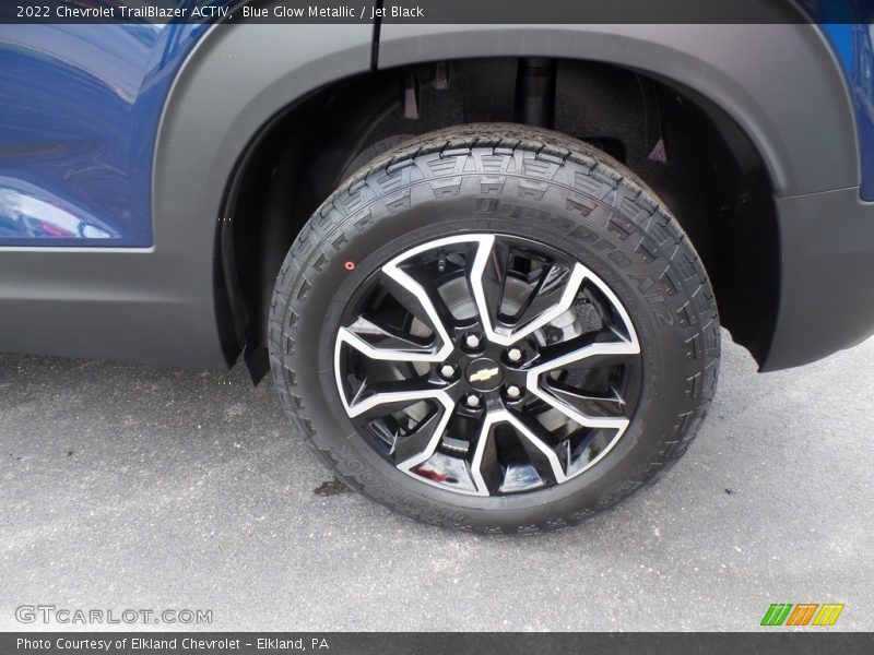 Blue Glow Metallic / Jet Black 2022 Chevrolet TrailBlazer ACTIV