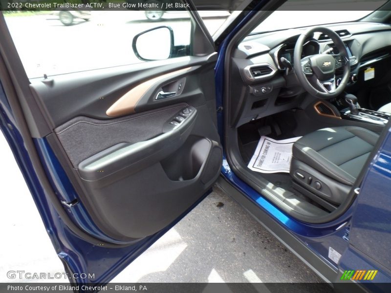 Blue Glow Metallic / Jet Black 2022 Chevrolet TrailBlazer ACTIV