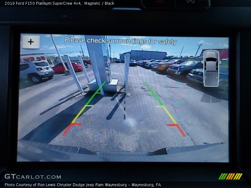 Magnetic / Black 2019 Ford F150 Platinum SuperCrew 4x4