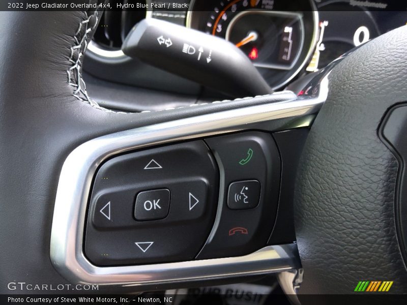 Hydro Blue Pearl / Black 2022 Jeep Gladiator Overland 4x4