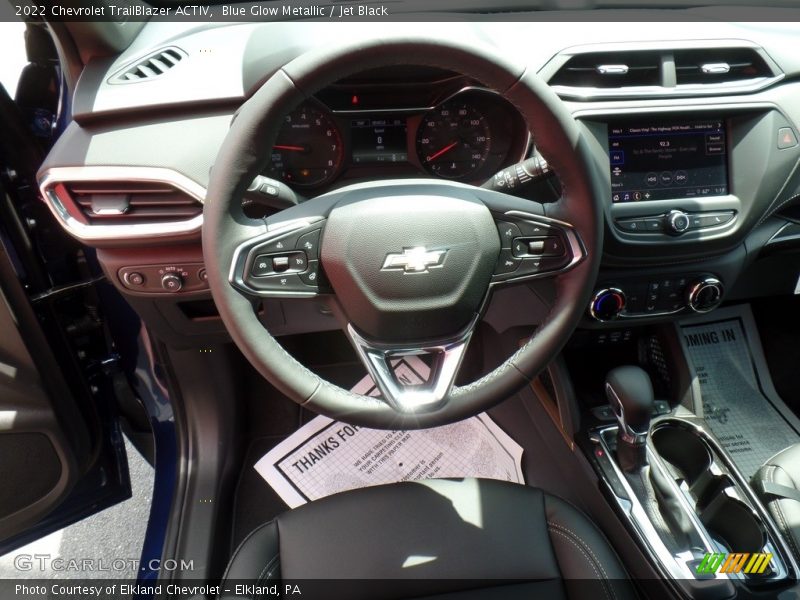 Blue Glow Metallic / Jet Black 2022 Chevrolet TrailBlazer ACTIV