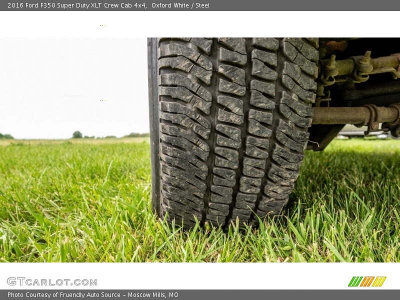 Oxford White / Steel 2016 Ford F350 Super Duty XLT Crew Cab 4x4