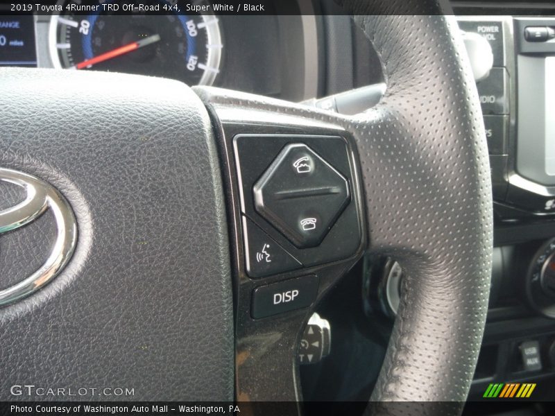 Super White / Black 2019 Toyota 4Runner TRD Off-Road 4x4