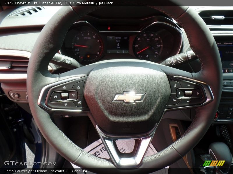 Blue Glow Metallic / Jet Black 2022 Chevrolet TrailBlazer ACTIV