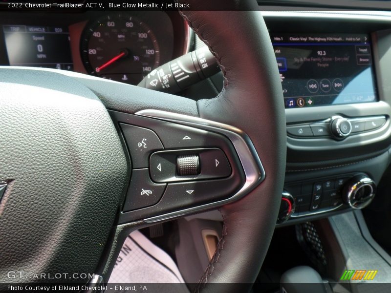 Blue Glow Metallic / Jet Black 2022 Chevrolet TrailBlazer ACTIV