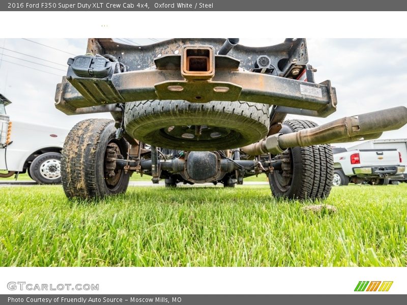 Oxford White / Steel 2016 Ford F350 Super Duty XLT Crew Cab 4x4