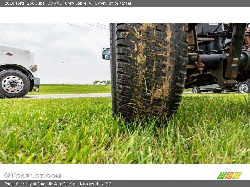 Oxford White / Steel 2016 Ford F350 Super Duty XLT Crew Cab 4x4