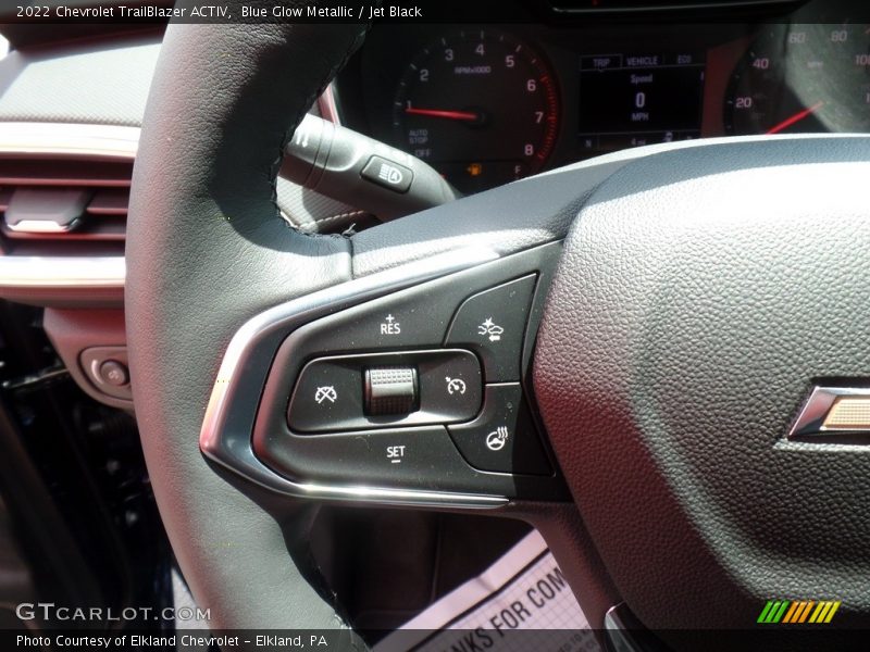 Blue Glow Metallic / Jet Black 2022 Chevrolet TrailBlazer ACTIV