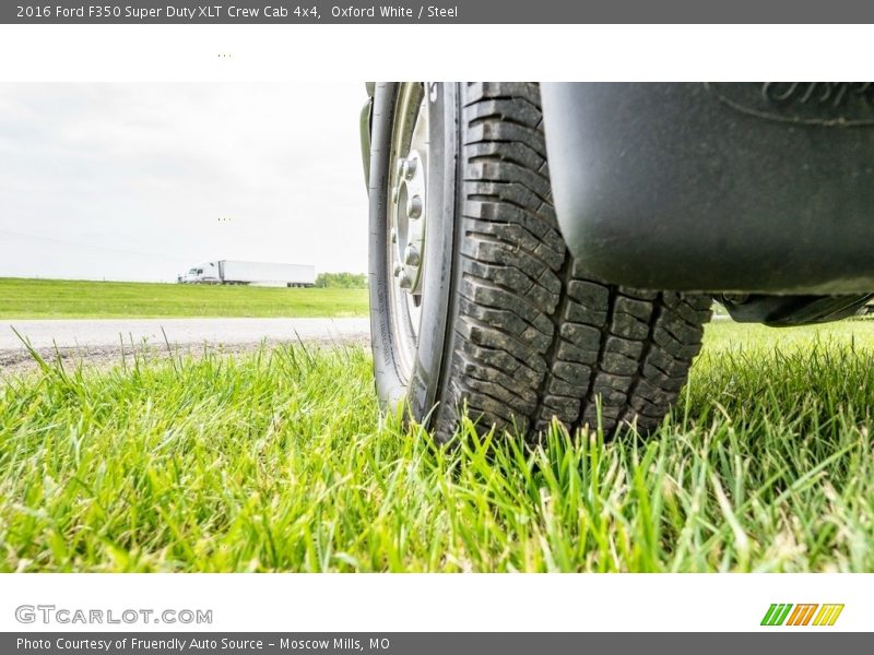 Oxford White / Steel 2016 Ford F350 Super Duty XLT Crew Cab 4x4