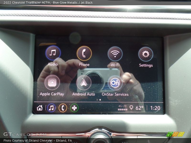 Blue Glow Metallic / Jet Black 2022 Chevrolet TrailBlazer ACTIV