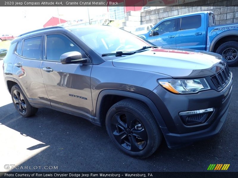 Granite Crystal Metallic / Black 2020 Jeep Compass Altitude 4x4