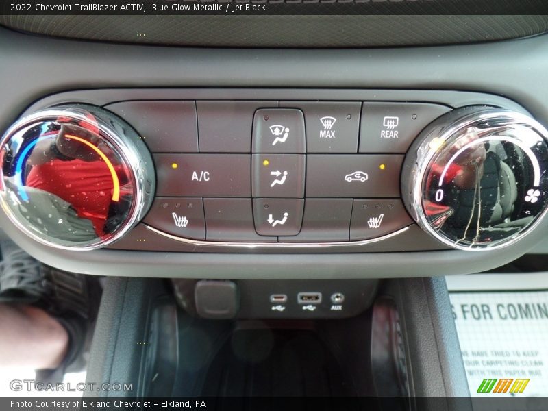 Blue Glow Metallic / Jet Black 2022 Chevrolet TrailBlazer ACTIV