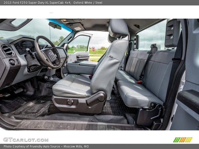 Oxford White / Steel 2013 Ford F250 Super Duty XL SuperCab 4x4