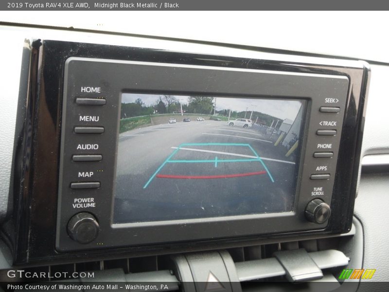 Midnight Black Metallic / Black 2019 Toyota RAV4 XLE AWD