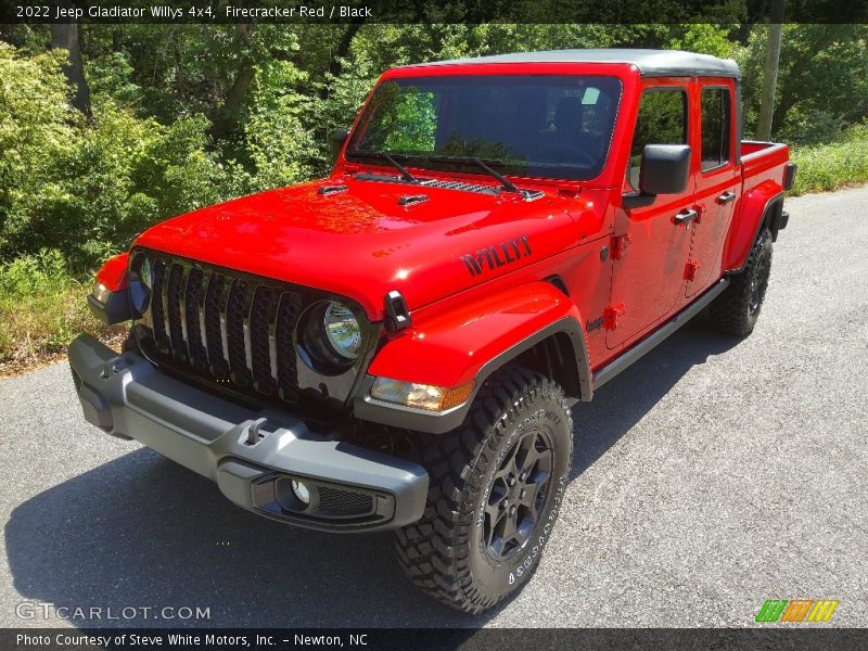Firecracker Red / Black 2022 Jeep Gladiator Willys 4x4