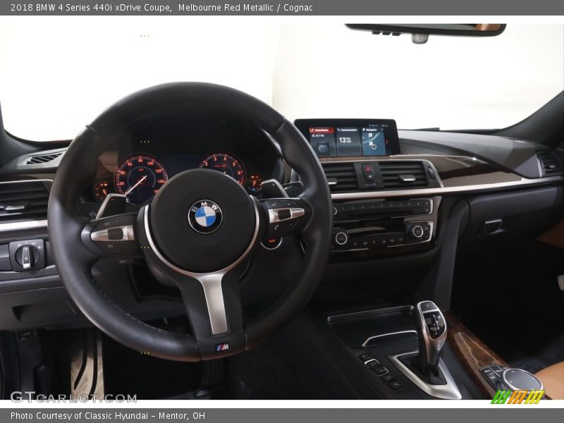 Melbourne Red Metallic / Cognac 2018 BMW 4 Series 440i xDrive Coupe