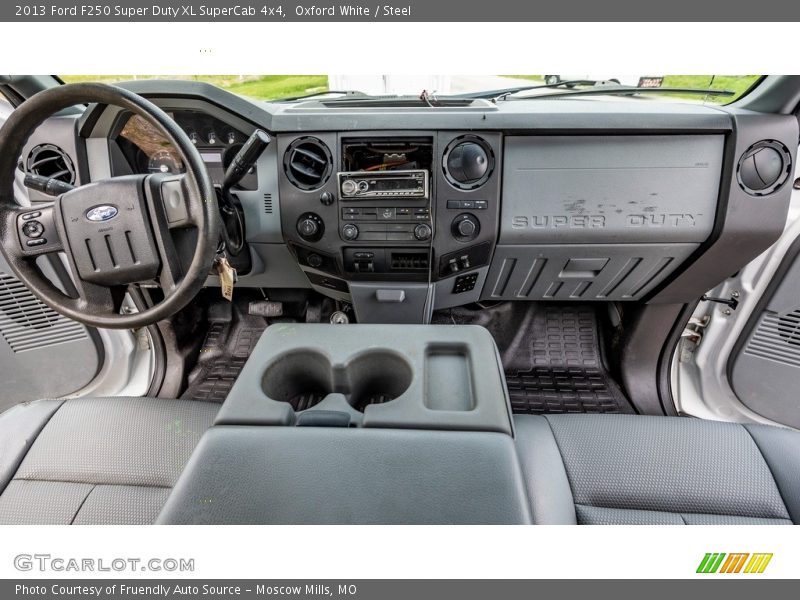 Oxford White / Steel 2013 Ford F250 Super Duty XL SuperCab 4x4