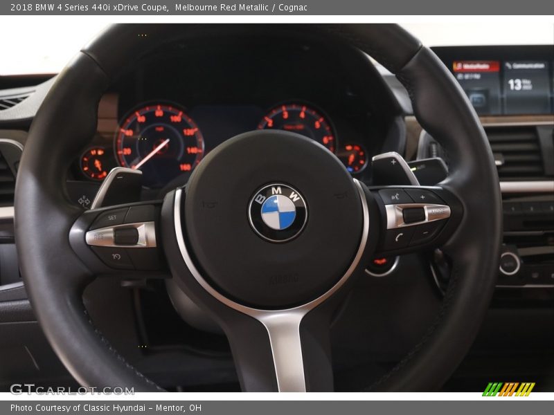 Melbourne Red Metallic / Cognac 2018 BMW 4 Series 440i xDrive Coupe