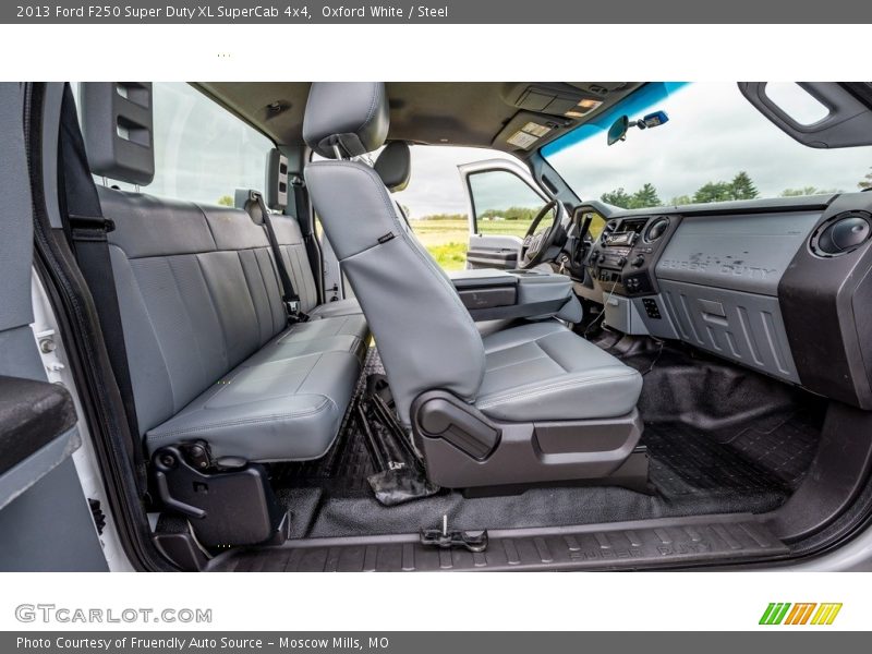 Oxford White / Steel 2013 Ford F250 Super Duty XL SuperCab 4x4