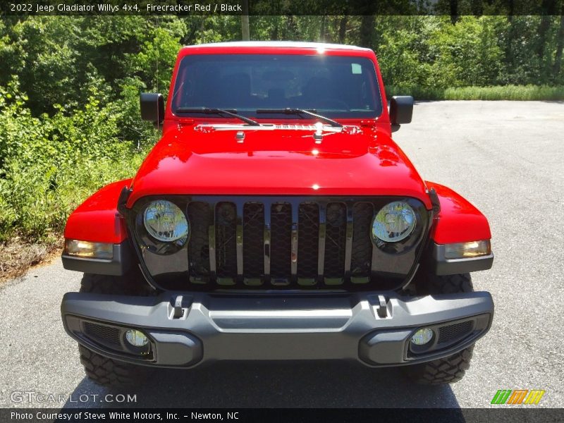 Firecracker Red / Black 2022 Jeep Gladiator Willys 4x4