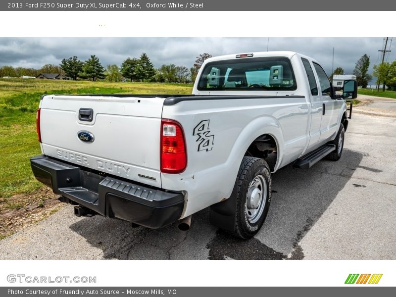 Oxford White / Steel 2013 Ford F250 Super Duty XL SuperCab 4x4