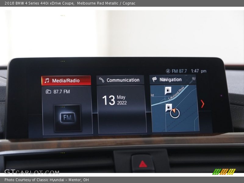 Melbourne Red Metallic / Cognac 2018 BMW 4 Series 440i xDrive Coupe