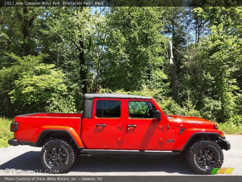  2022 Gladiator Willys 4x4 Firecracker Red