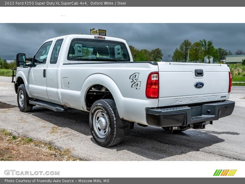 Oxford White / Steel 2013 Ford F250 Super Duty XL SuperCab 4x4