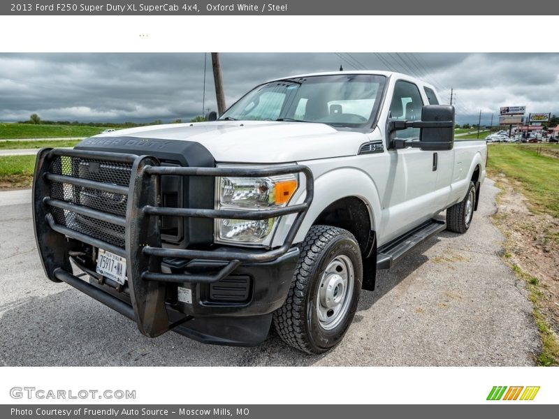 Oxford White / Steel 2013 Ford F250 Super Duty XL SuperCab 4x4