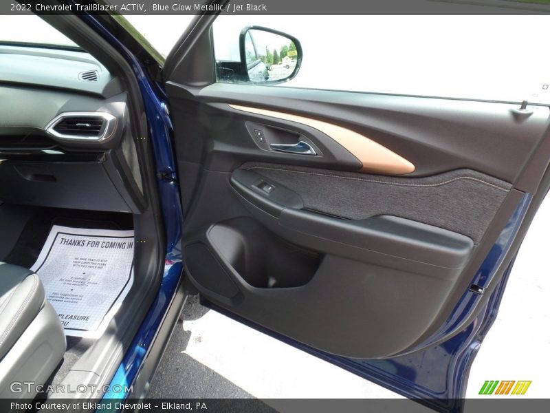 Blue Glow Metallic / Jet Black 2022 Chevrolet TrailBlazer ACTIV