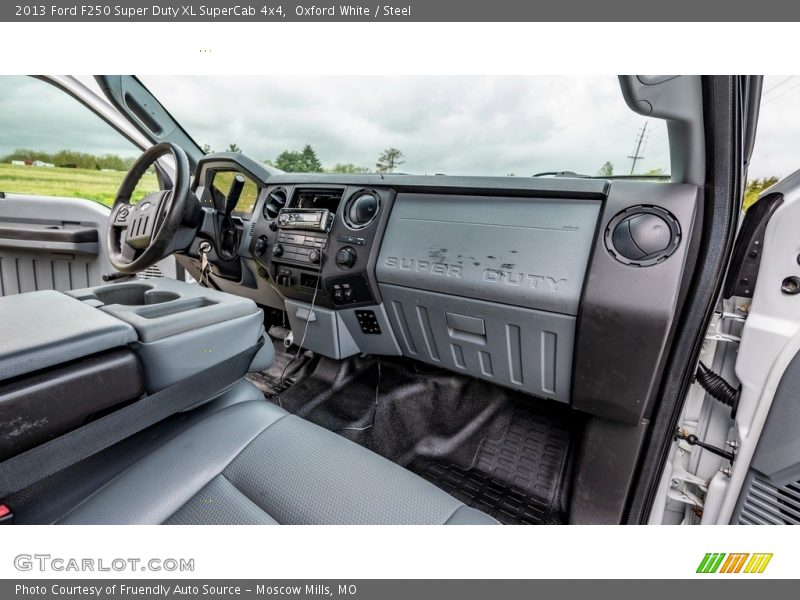 Oxford White / Steel 2013 Ford F250 Super Duty XL SuperCab 4x4