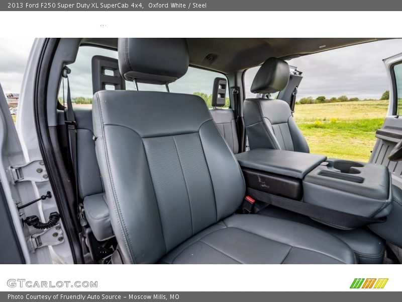 Oxford White / Steel 2013 Ford F250 Super Duty XL SuperCab 4x4