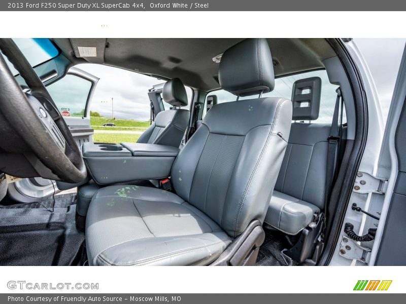 Oxford White / Steel 2013 Ford F250 Super Duty XL SuperCab 4x4