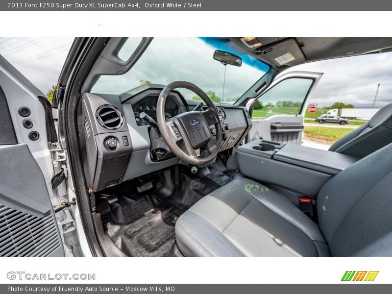 Oxford White / Steel 2013 Ford F250 Super Duty XL SuperCab 4x4