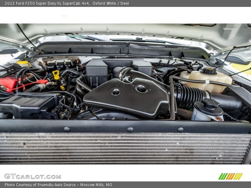 Oxford White / Steel 2013 Ford F250 Super Duty XL SuperCab 4x4