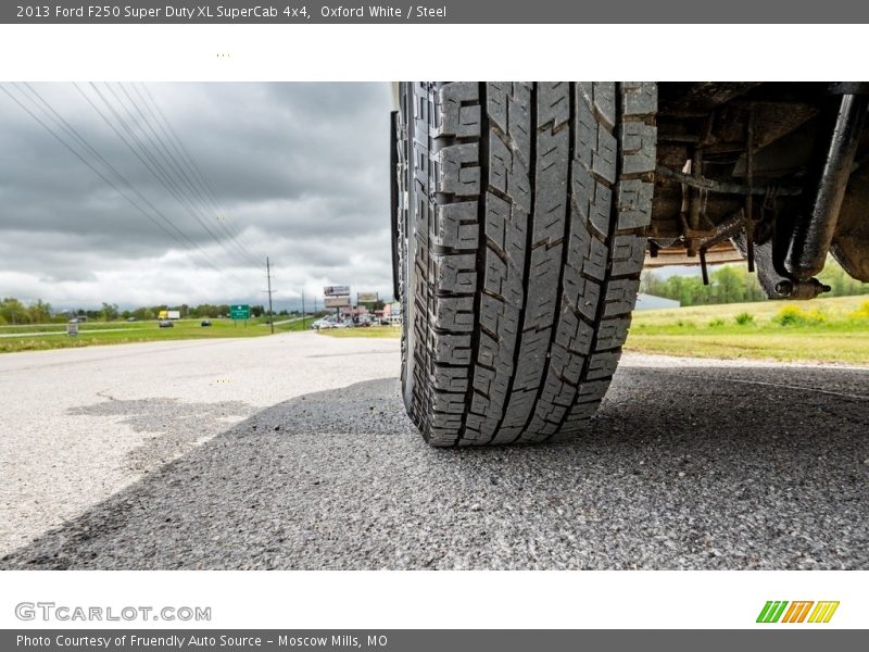 Oxford White / Steel 2013 Ford F250 Super Duty XL SuperCab 4x4