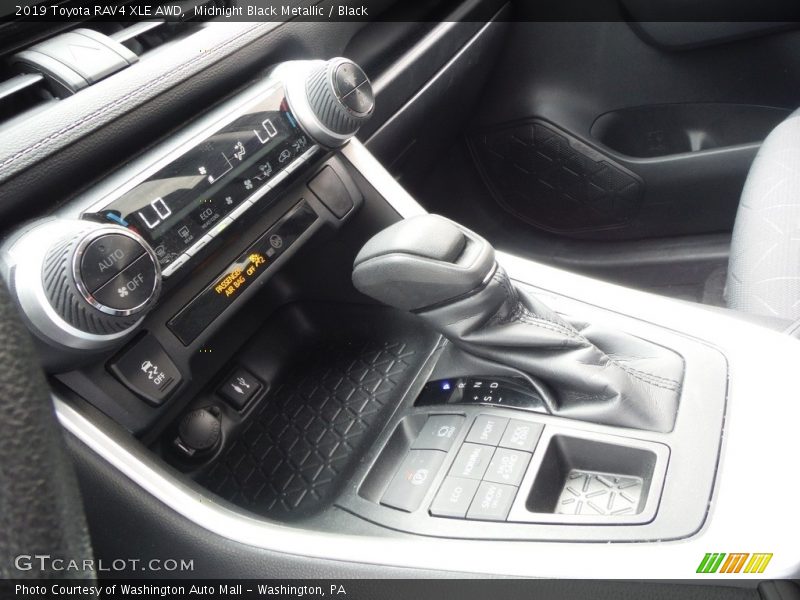 Midnight Black Metallic / Black 2019 Toyota RAV4 XLE AWD