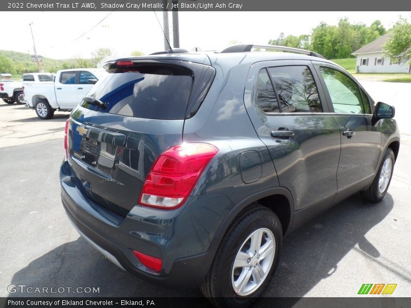 Shadow Gray Metallic / Jet Black/Light Ash Gray 2022 Chevrolet Trax LT AWD