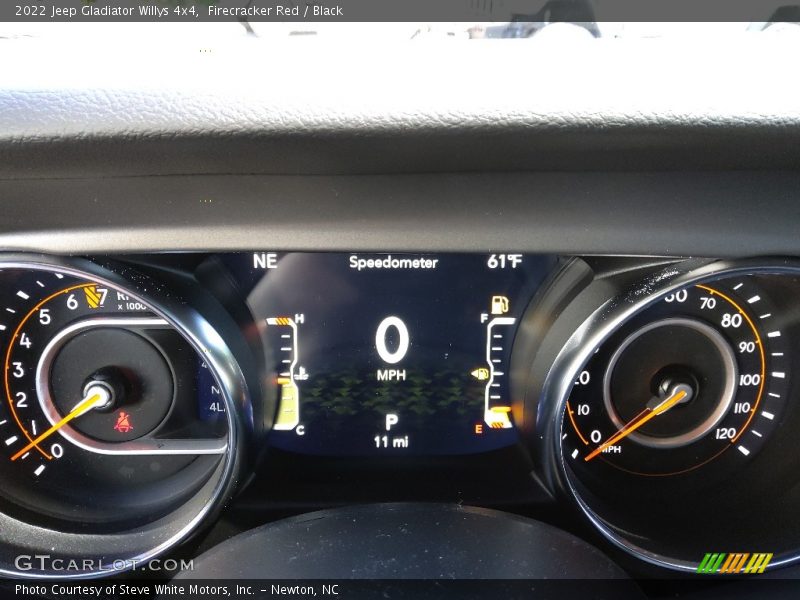  2022 Gladiator Willys 4x4 Willys 4x4 Gauges