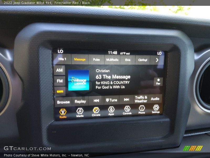 Firecracker Red / Black 2022 Jeep Gladiator Willys 4x4