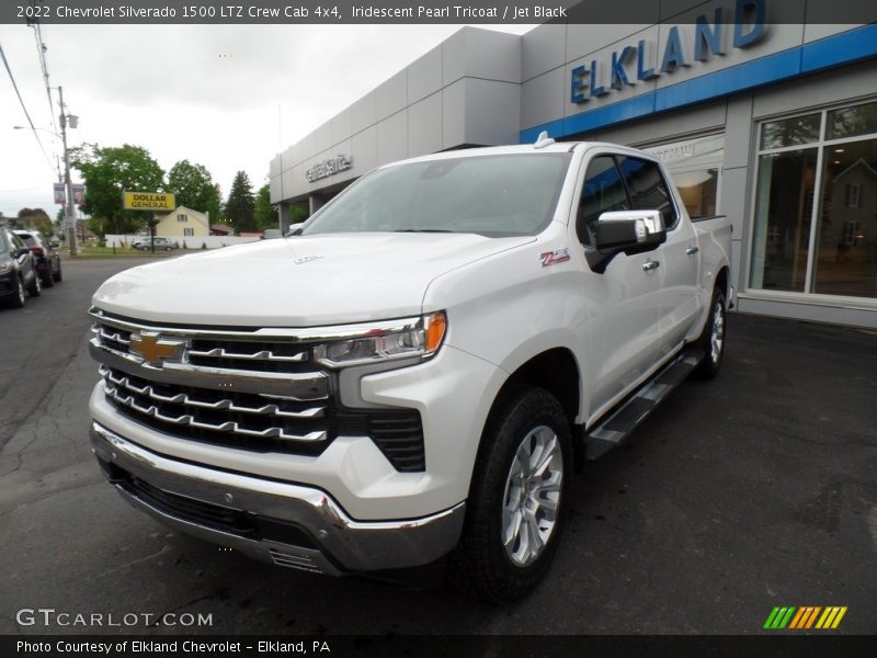 Iridescent Pearl Tricoat / Jet Black 2022 Chevrolet Silverado 1500 LTZ Crew Cab 4x4
