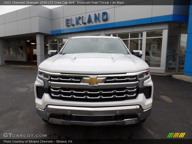 Iridescent Pearl Tricoat / Jet Black 2022 Chevrolet Silverado 1500 LTZ Crew Cab 4x4