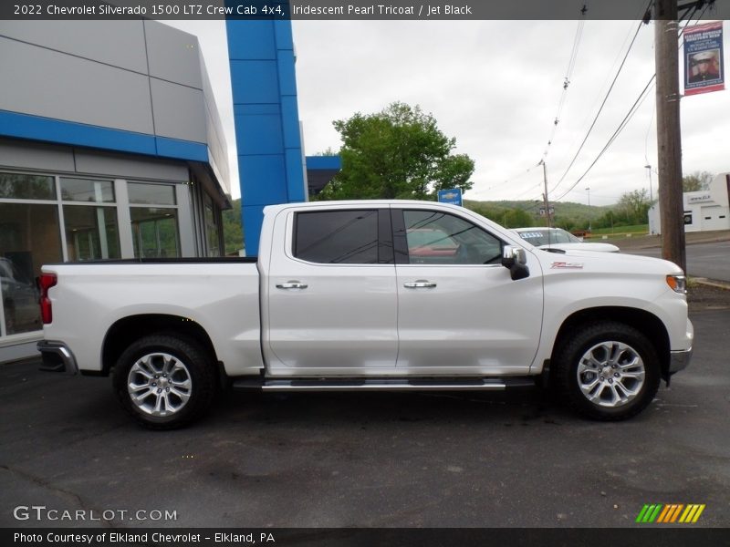 Iridescent Pearl Tricoat / Jet Black 2022 Chevrolet Silverado 1500 LTZ Crew Cab 4x4